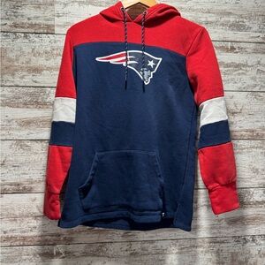 Fanatics Red and Blue Patriots Hoodie Women’s M